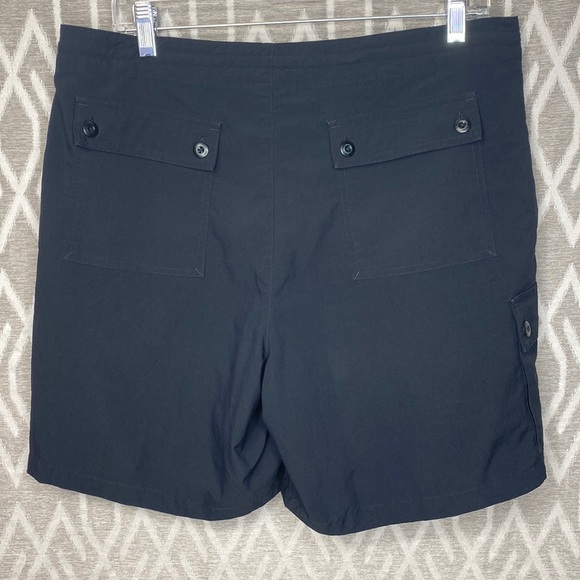 Vintage W Patagonia Shorts Cargo Pocket Zip & Button Closure w/ Drawstring - Picture 3 of 4